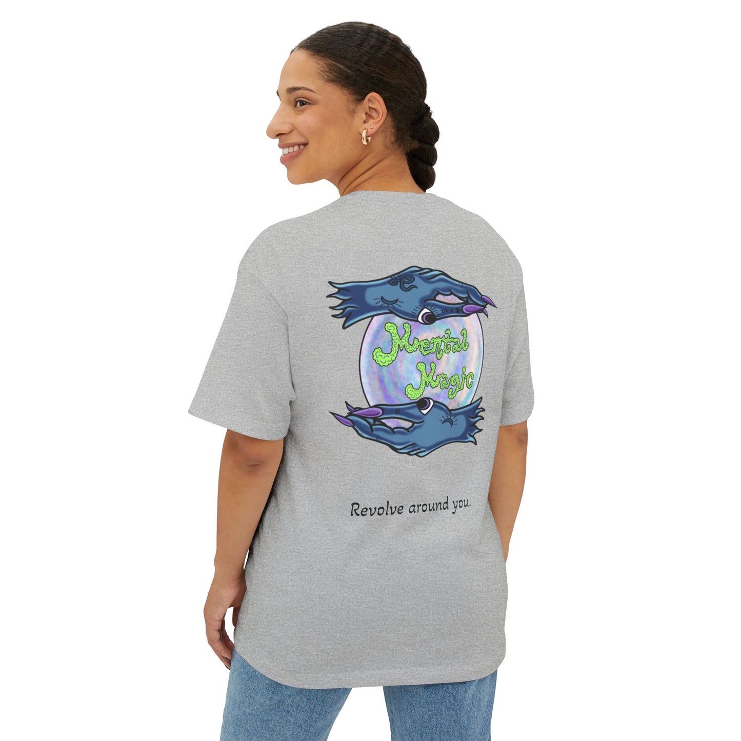 JP III 'Merciful Jungle' Eco Graphic Tee — Oversized Boxy T-Shirt