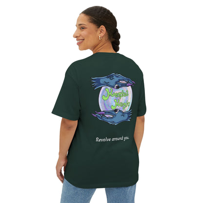 JP The 3rd, 'Good Gas / Mental Magic' Eco Graphic Tee — Dark Oversized Boxy T-Shirts