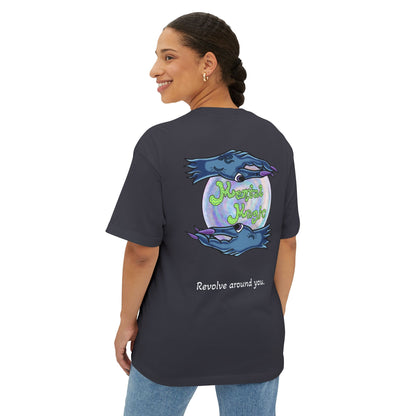 JP The 3rd, 'Good Gas / Mental Magic' Eco Graphic Tee — Dark Oversized Boxy T-Shirts