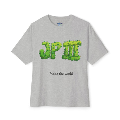 JP III 'Merciful Jungle' Eco Graphic Tee — Oversized Boxy T-Shirt