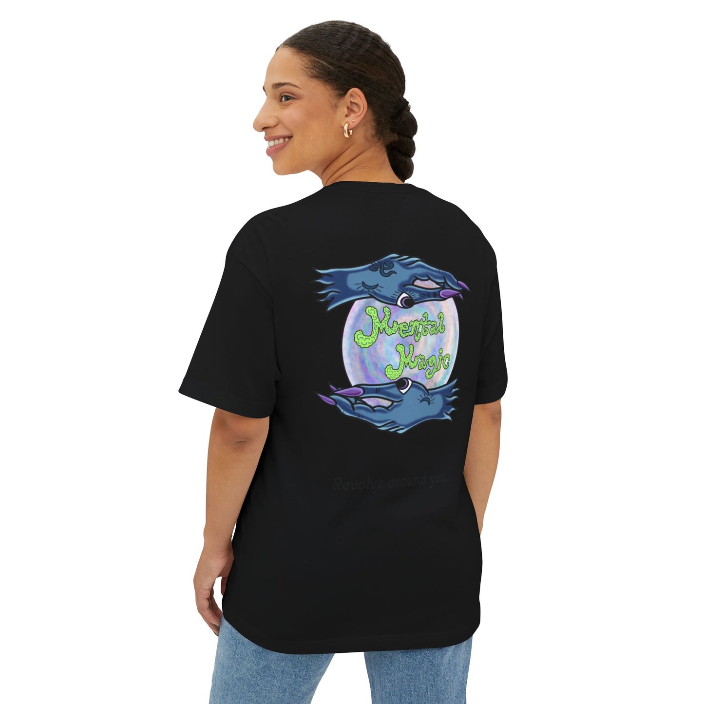 JP III 'Merciful Jungle' Eco Graphic Tee — Oversized Boxy T-Shirt